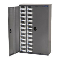 ITM Parts Cabinet Lockable Metal A7 48 Drawers PB-A7448D