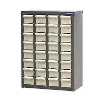 ITM Parts Cabinet Metal A8 32 Drawers PB-A8432