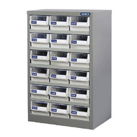 ITM Parts Cabinet Metal HD 18 Drawers PB-HD318
