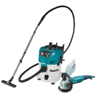 Makita 125mm Concrete Planer and 30L Wet/Dry M Class Vacuum PC5000C-VC30M