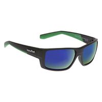Ugly Fish Electra PC6818 Matt Black Frame Green Revo Lens Fashion Sunglasses
