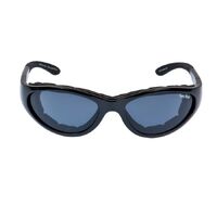 Glide motorcycle sunglasses rs03282Matt Black Frame/Smoke Lens