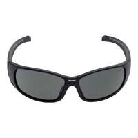 Armour polarised safety sunglasses rsp5066 - matt black frame/smoke lens