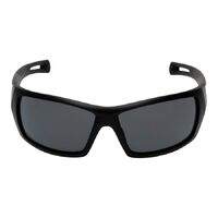 Chisel polarised safety sunglasses rsp6002Matt Black Frame/Smoke Lens