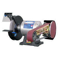 Multitool International 250mm 900W Bench Grinder with Belt & 50mm Disc Multitool Attachment PO482-250