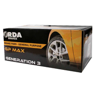 Front Brake pads for Toyota Hilux 2WD GUN122, TGN121, GUN123, GGN120 10/2015-Onwards Type 1