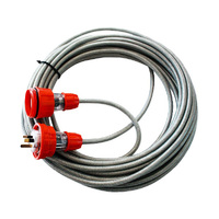 Power Safe 20m IP66 Braided Extension Lead 15amp PSBL2015