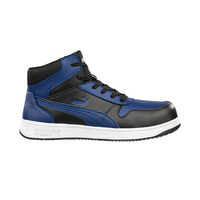 Puma Safety Men's Front Court Mid Shoes Colour Blue/Black