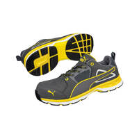Puma Safety Men's Pace 2.0 Safety Shoes Colour Grey/Yellow