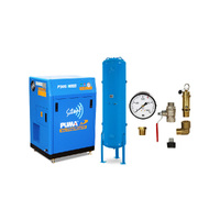 Puma PU P30S 415V BPG Silent Reciprocating 18.4cfm Air Compressor Basic Package PUP30S415VBPG