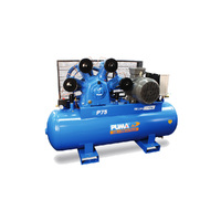 Puma P75 415V Reciprocating 53.7cfm Air Compressor PUP75415V