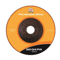 DTA 320 Grit 100mm Grinding/Polishing Disc PVA100320