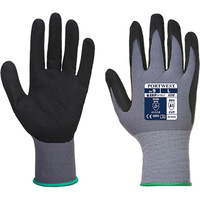 Dermiflex Glove Black Medium Regular 12x Pack