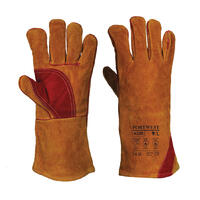 Welding Gauntlet Brown 3XL 6x Pack