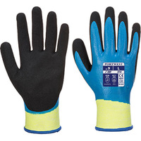 Aqua Cut Pro Glove Blue/Black Medium Regular 3x Pack