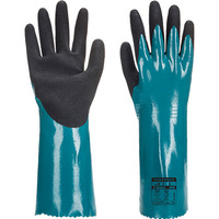 Sandy Grip Lite Gauntlet Blue/Black Large Regular 2x Pack