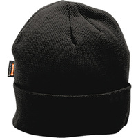 Insulatex Knit Cap Black Regular 6x Pack