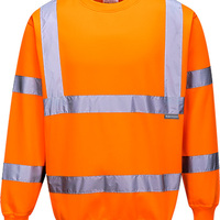 Hi-Vis Sweatshirt Orange 4XL Regular