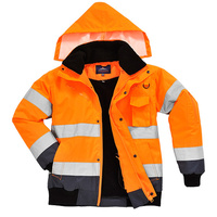 Portwest Hi-Vis 3-in-1 Contrast Bomber Jacket