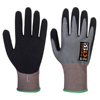 HR Nitrile Foam Grey/Black Large 12x Pack