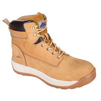 Portwest Constructo Nubuck Boot S3 HRO Size AU/UK 6 (US 7) Colour Honey