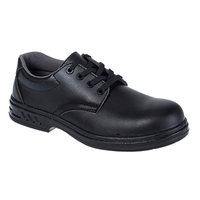 Portwest Laced Safety Shoe S2 Size AU/UK 1 (US 2) Colour Black