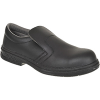 Portwest Slip On Safety Shoe S2 Size AU/UK 1 (US 2) Colour Black