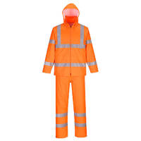 Hi-Vis Packaway Rainsuit Colour Orange Size 4XL