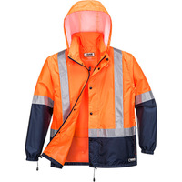 Socket Packable Jacket D/N Orange/Navy 5XL Regular