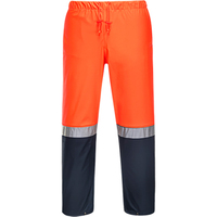 Farmers Hi-Vis Pants Orange/Navy 4XL Regular