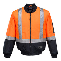 Hi-Vis Bomber Jacket D/N Orange/Navy 4XL Regular