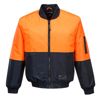 Flyer Jacket Class D Orange/Navy Large Regular