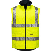 Antistatic Bodywarmer D&N Yellow 4XL Regular