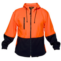 Prime Mover Water Repellent Brush Fleece Hoodie