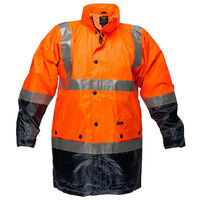 Hi-Vis 2-Tone Jacket Lite D&N Orange/Navy 4XL Regular