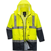 Hi-Vis Antistatic Jacket D&N Yellow/Navy 4XL Regular