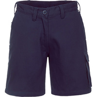 Ladies Cargo Shorts Navy 6 Regular