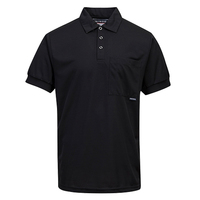 Prime Mover Short Sleeve Solid Colour Micro Mesh Polo