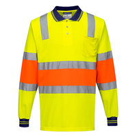 Biomotion Polo Shirt D/N Yellow/Orange 4XL Regular