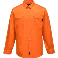 Lightweight Shirt Long Sleeve Class D Orange 4XL Regular