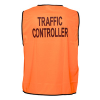 Traffic Control Vest Class D Orange 4XL Regular 3x Pack