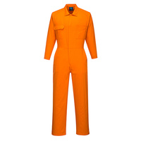 Prime Mover Lightweight Orange Coveralls