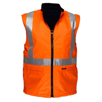 Prime Mover Cross Back Polar Fleece Reversible Vest