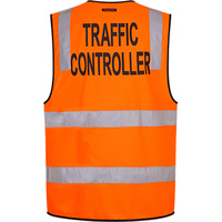 Prime Mover Traffic Controller Zip Vest D/N 2x Pack
