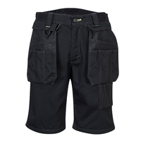 Decoy Canvas Modern Fit Stretch Cargo Shorts Black 97R  Paramount Safety  Products - Paramount Safety Products