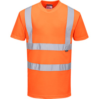 Hi-Vis T-Shirt RIS Orange Medium Regular 3x Pack