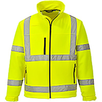 Hi-Vis Softshell Jacket Yellow Medium Regular