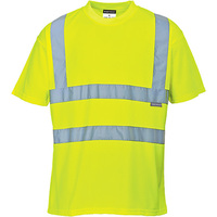 Hi-Vis T Shirt Yellow Medium Regular 3x Pack