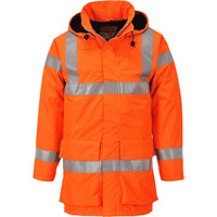 Bizflame FR Rain Jacket Orange Large Regular