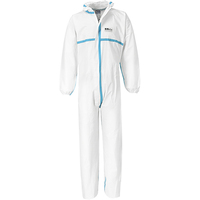 Biztex 4/5/6 Coverall (50pcs) White Large Regular